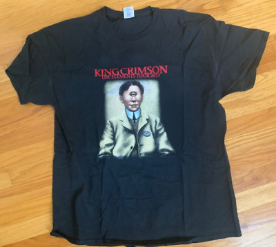 King Crimson Official 2014 Tour Concert T-Shirt XL 21st Century Schizoid Man KCr