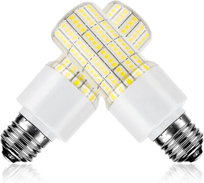 LED Corn Light Bulbs E26/27 Screw Base 5000K White Lamp 30W 110V 120V 220V