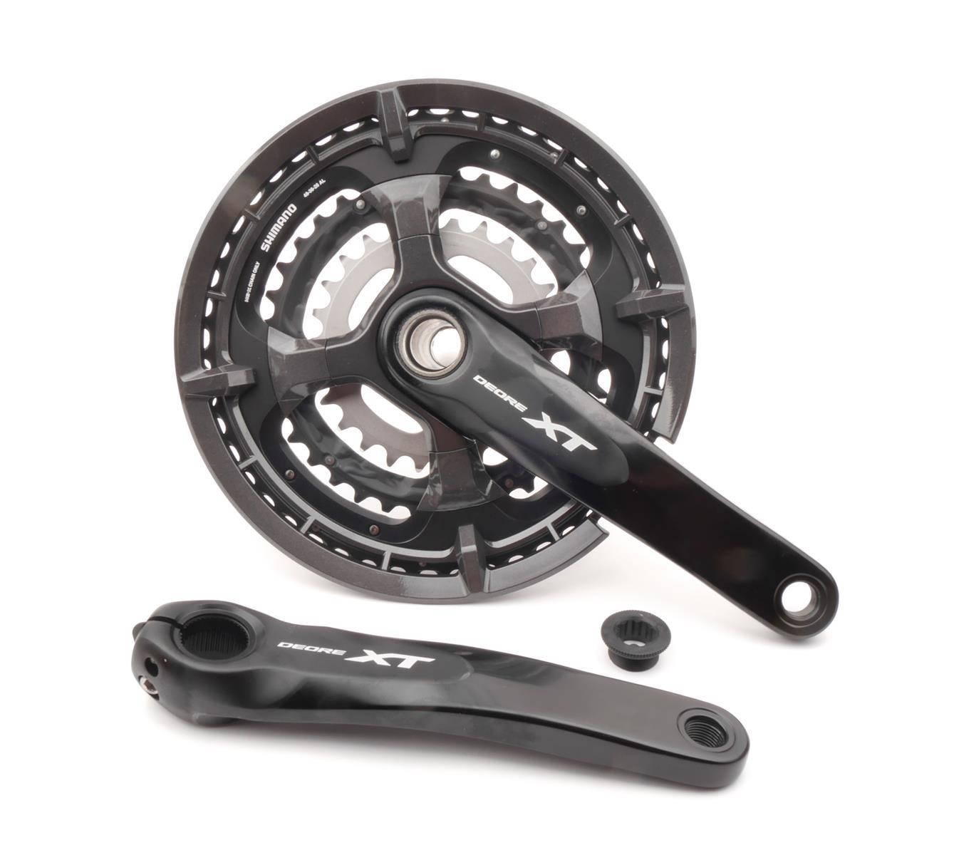 SHIMANO - 新品 シマノ DEORE XT FC-T8000 48-36-26T 170mm Shimano Xt T8000 Crankset 3x10s 30 Speed Mtb Bike Chain
