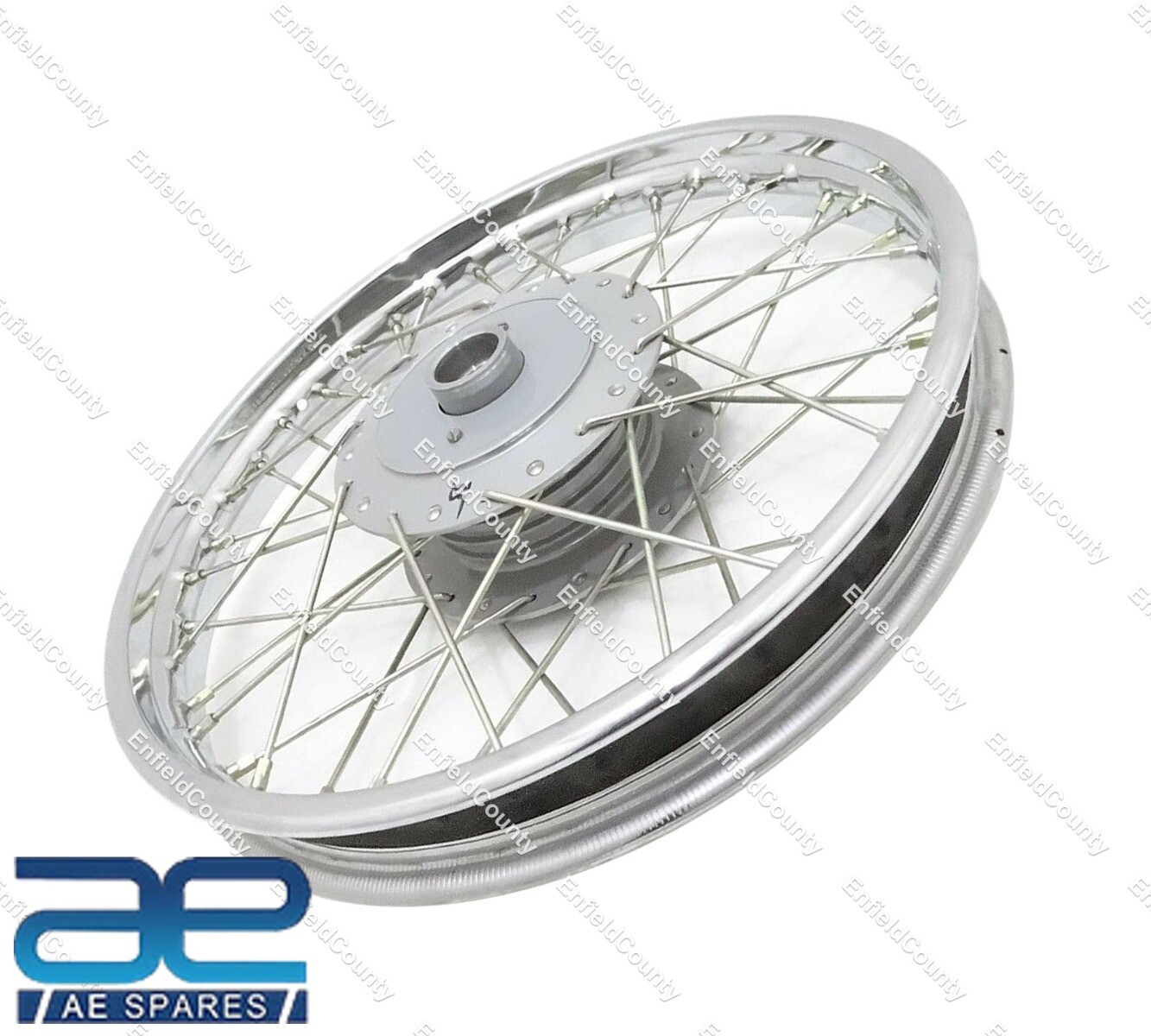 40 SPOKE REAR WHEEL RIM WM2 19" x 2.72" FOR ROYAL ENFIELD CLASSIC C5 350 500 