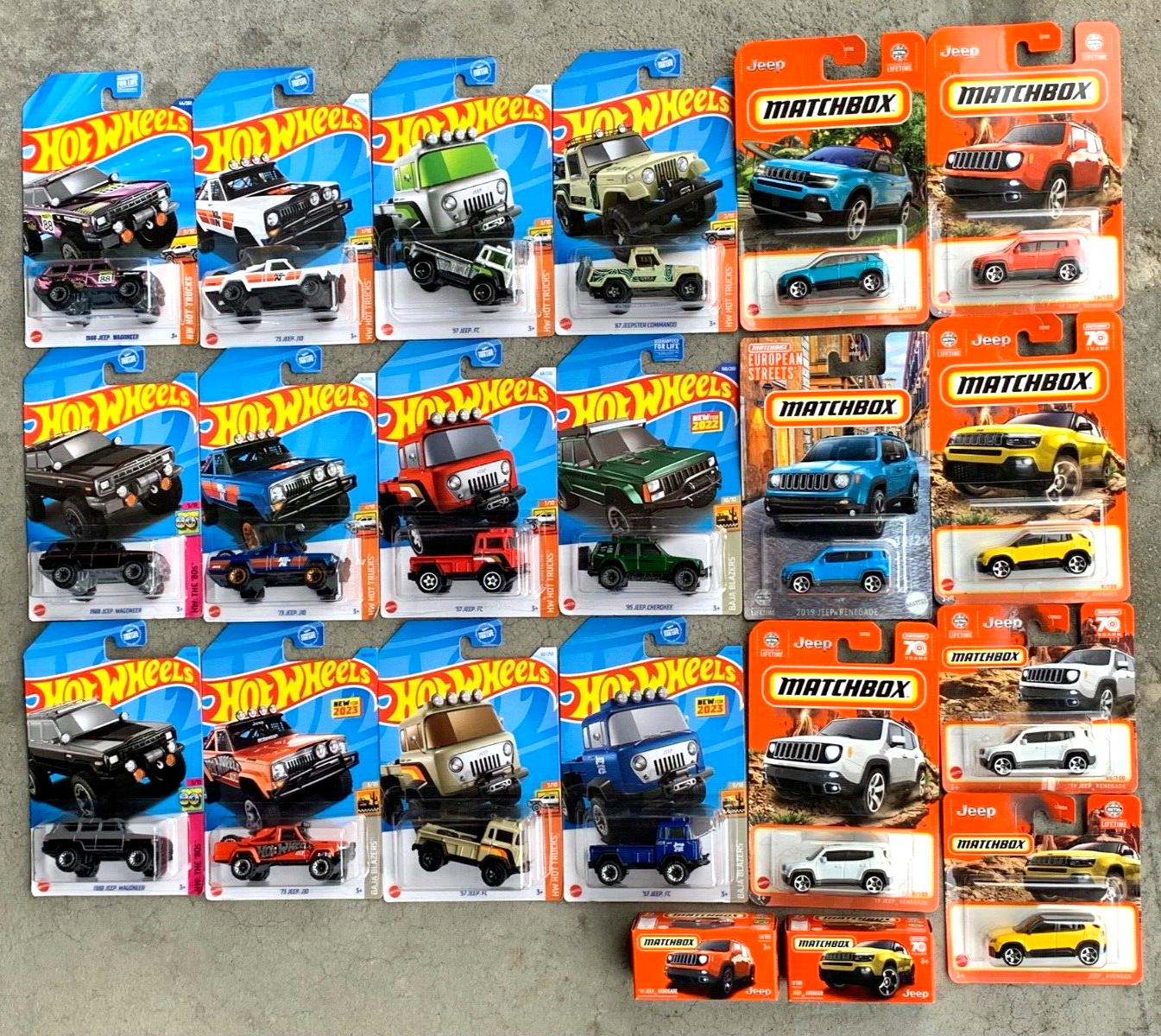 2025-2020 Hot Wheels & MBX Jeep Selections. - New Jeeps 10/01!! | eBay