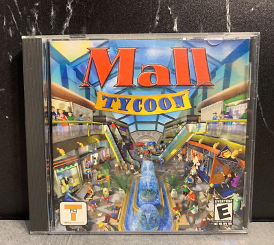 Original Vintage Mall Tycoon 2002 PC CD-ROM Computer Video Game Take2Interactive