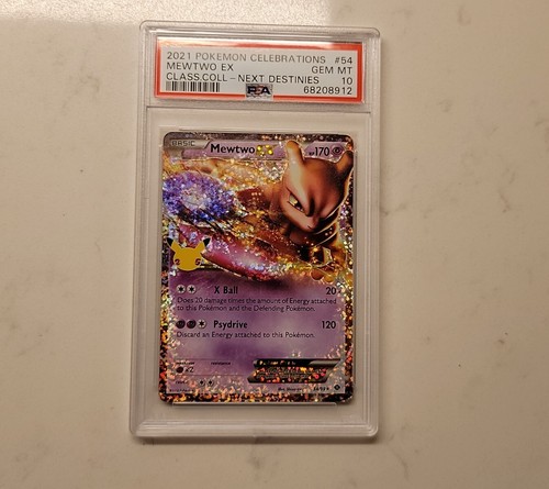 Mewtwo EX 54/99 Pokemon Celebrations Holo PSA 10 GEM MINT Mewtwo EX 54/99 Pokemon Celebrations Holo PSA 10 GEM MINT