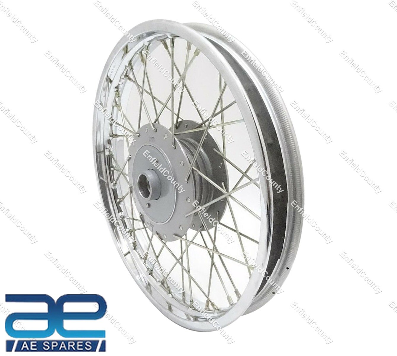 40 SPOKE REAR WHEEL RIM WM2 19" x 2.72" FOR ROYAL ENFIELD CLASSIC C5 350 500 