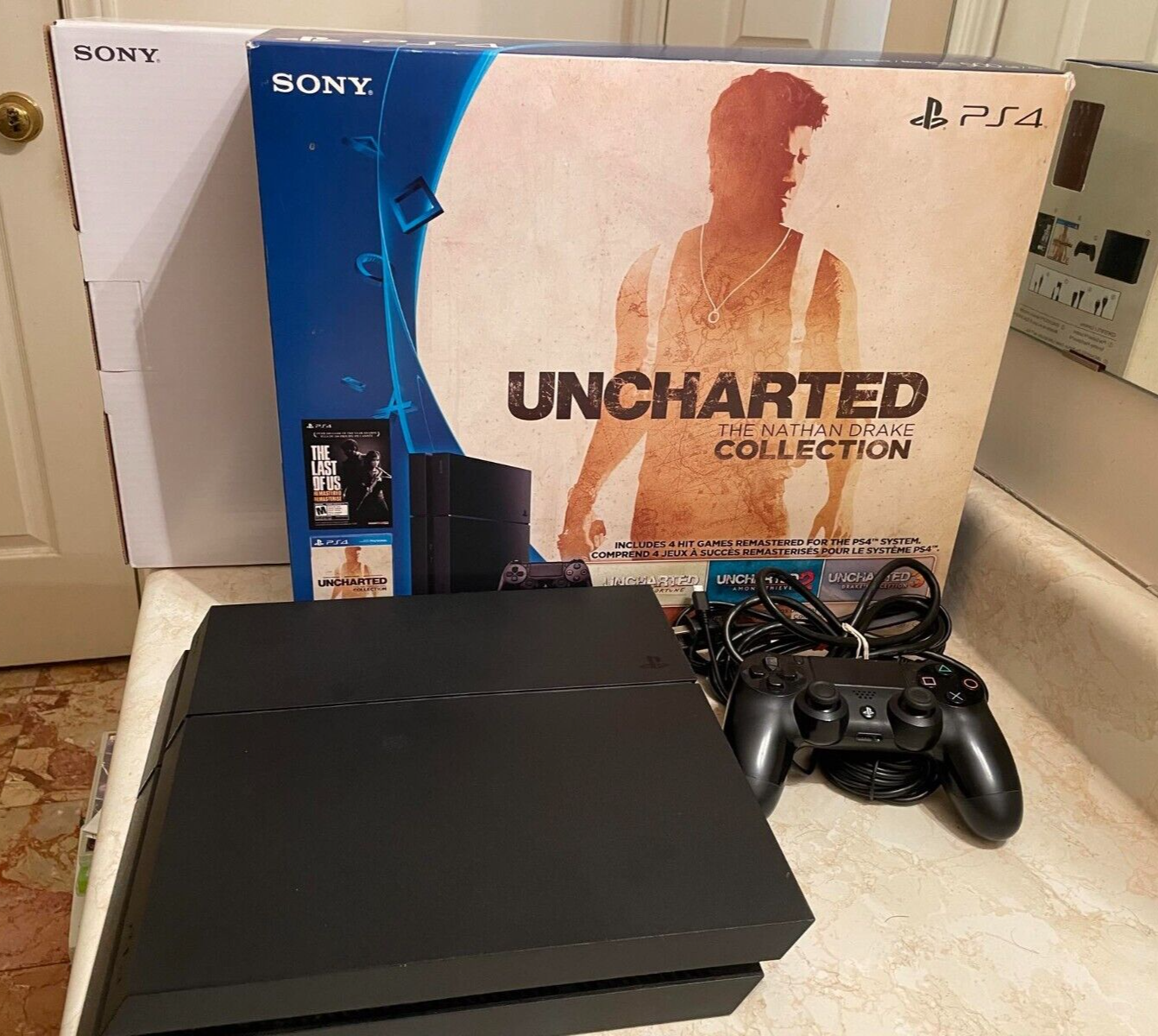 Sony PlayStation 4 PS4 UNCHARTED The Nathan Drake Collection