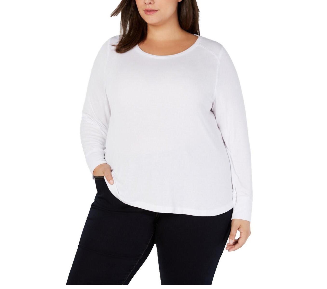 こ*ん様 ennoy Long Sleeve Hem Rib Tee White ennoy Long Sleeve Hem Rib Tee エンノイ S