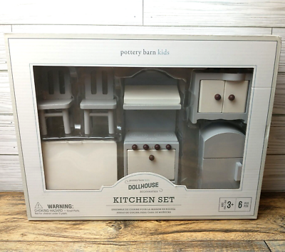 Pottery Barn Kids Doll House Accessories Kitchen 6 Pieces Set 2019