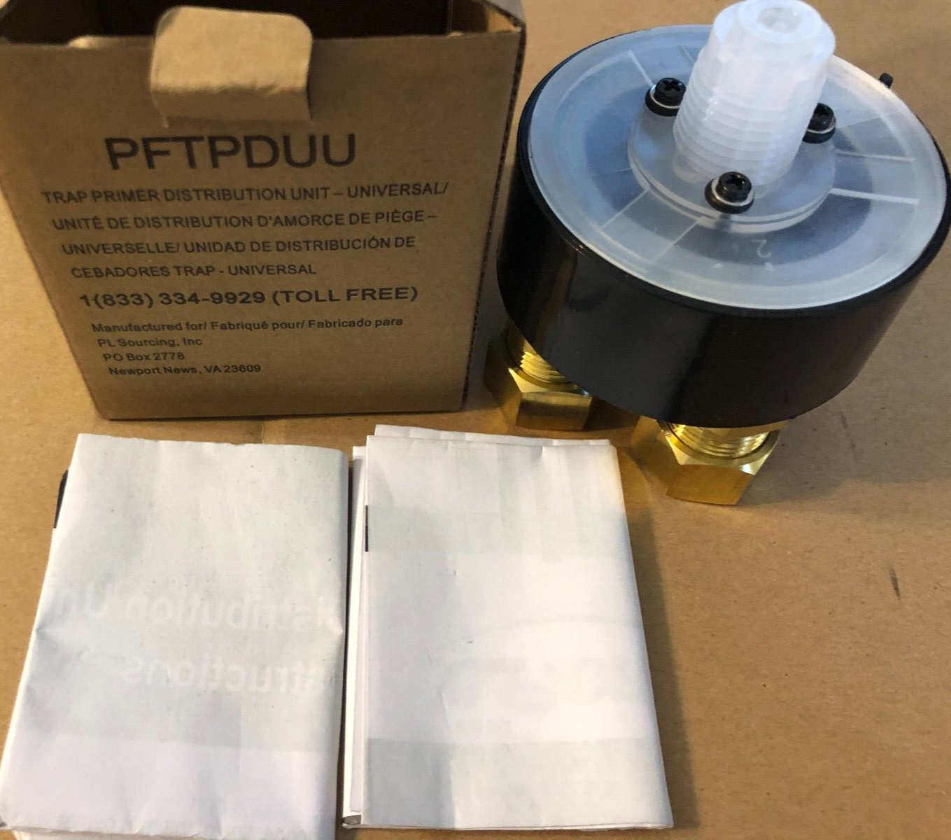 ProFlow PFTPDUU Trap Primer Distribution Unit