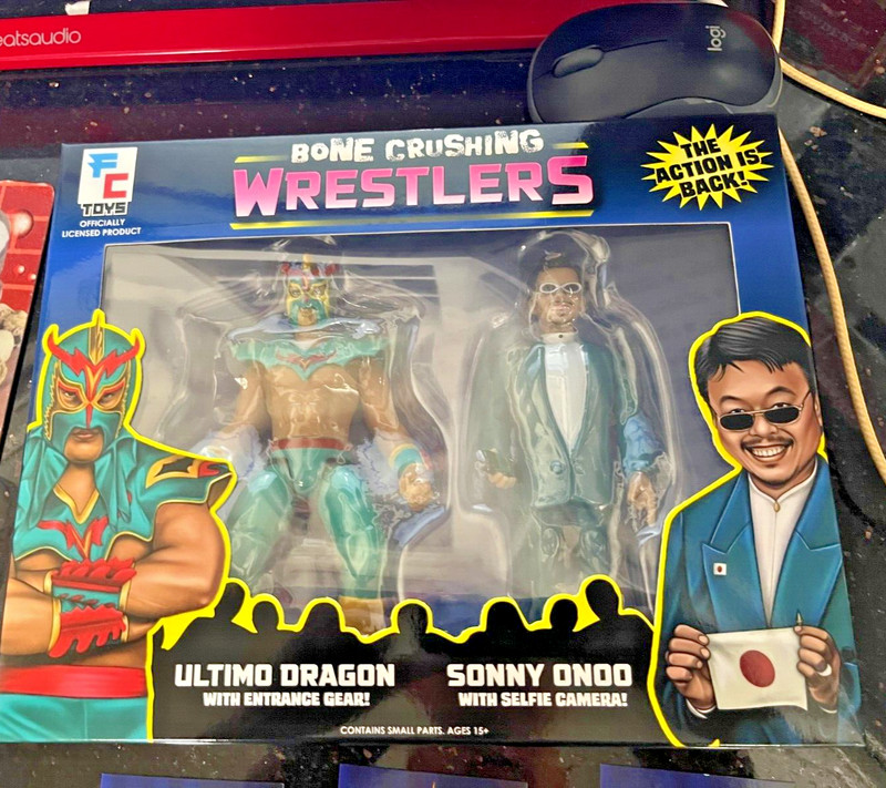 FC Toys Wrestling Bone Crushing Wrestlers Ultimo Dragon Sonny Onoo