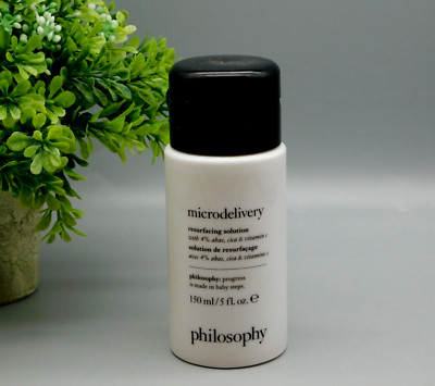 Philosophy Microdelivery Resurfacing Solution W/ 4% Abas, Cica & Vitamin C 5 oz