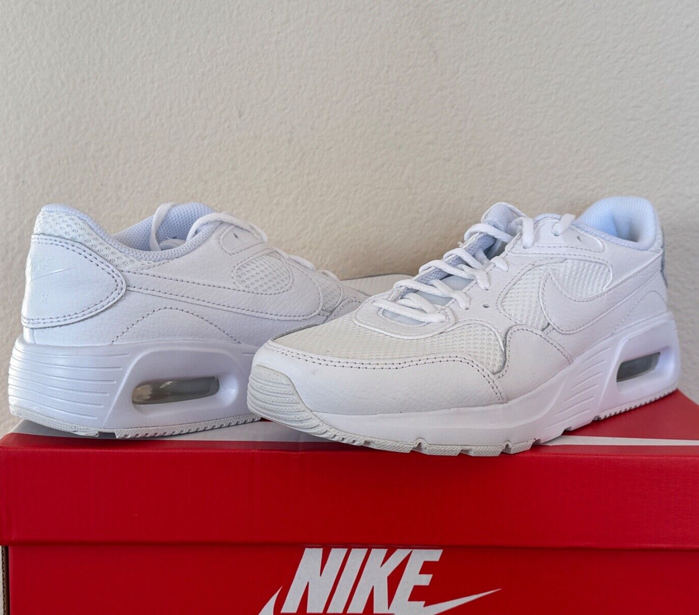 NIKE Air Max 1 ホワイト/ネイビー Women’s 23.5 Nike Womens Air Max 1 (White/Football Grey/Platinum Tint