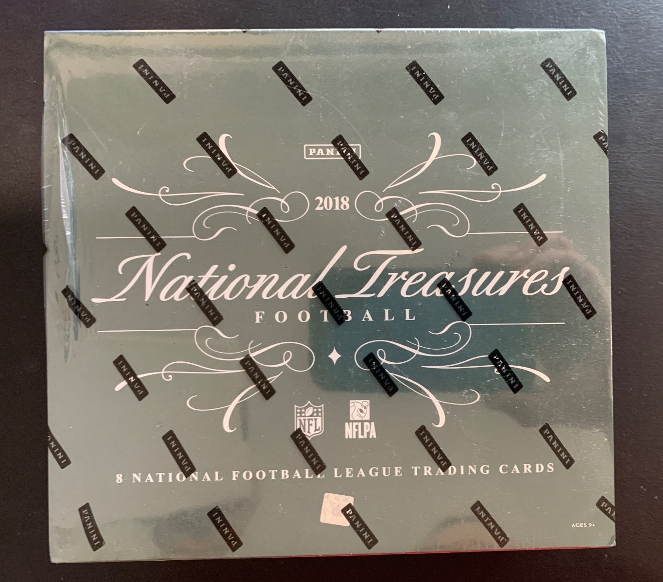 2018 Panini National Treasures NFL Football Factory Sealed Hobby Box