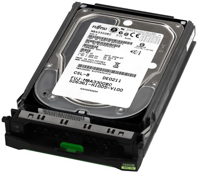 Fujitsu A3C40093294 S26361-H1005-V100 MBA3300RC 300GB 15000U/Min 16MB SAS 3.5''