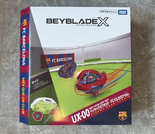 BEYBLADE X UX00 BEY KICK OFF SET FC Barcelona Ver B4 Store BEYBLADE X UX00 BEY KICK OFF SET FC Barcelona Ver B4 Store