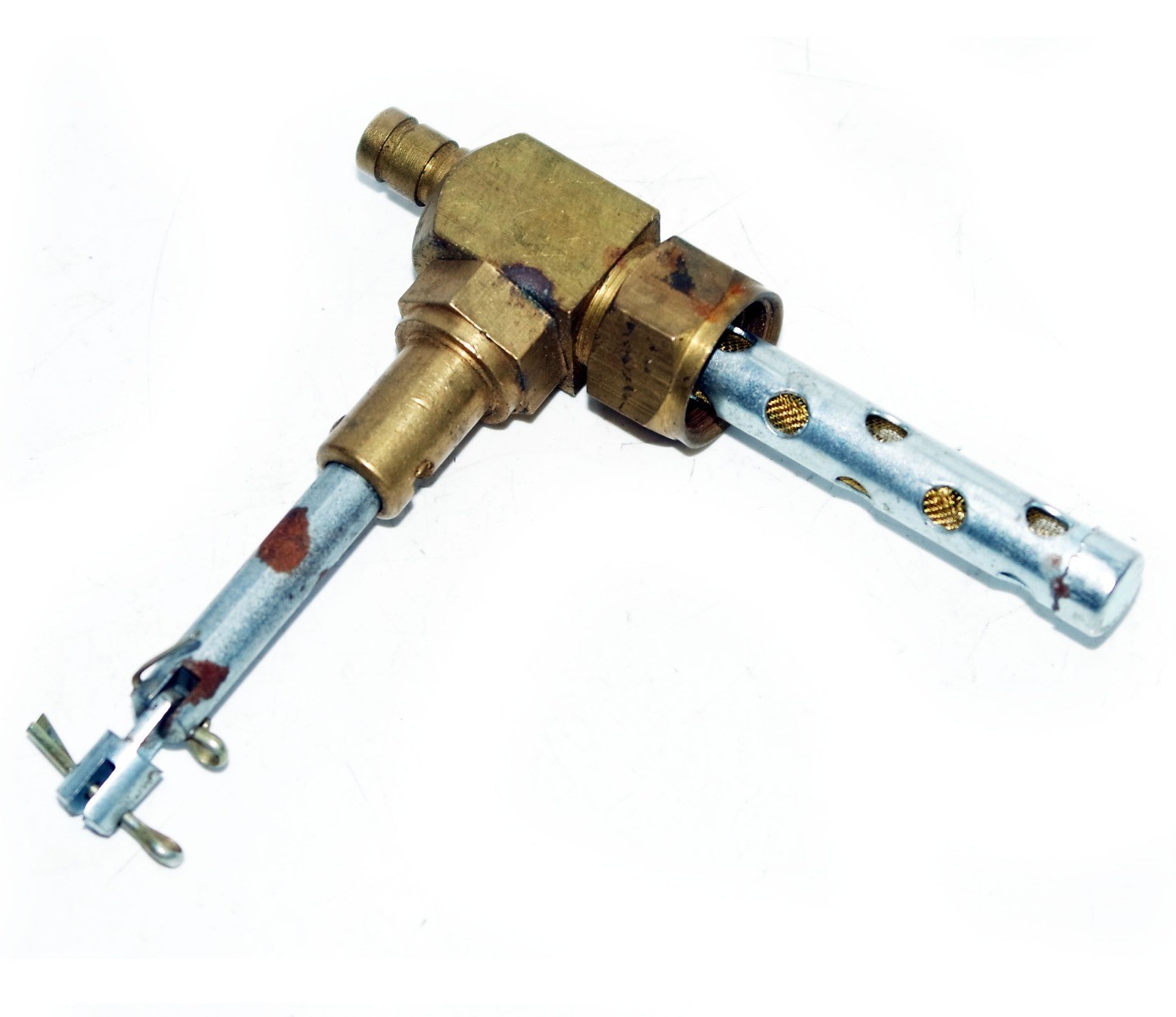Lambretta Complete Brass Petrol Fuel Tap Metal Filter GP LI TV SX Scooters  