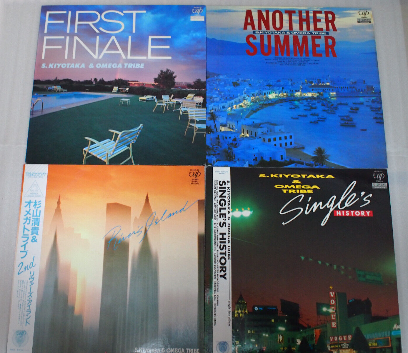 Kiyotaka Sugiyama & OMEGA TRIBE Vinyl Record Stereo LP Set Kiyotaka Sugiyama & OMEGA TRIBE Vinyl Record Stereo LP Set