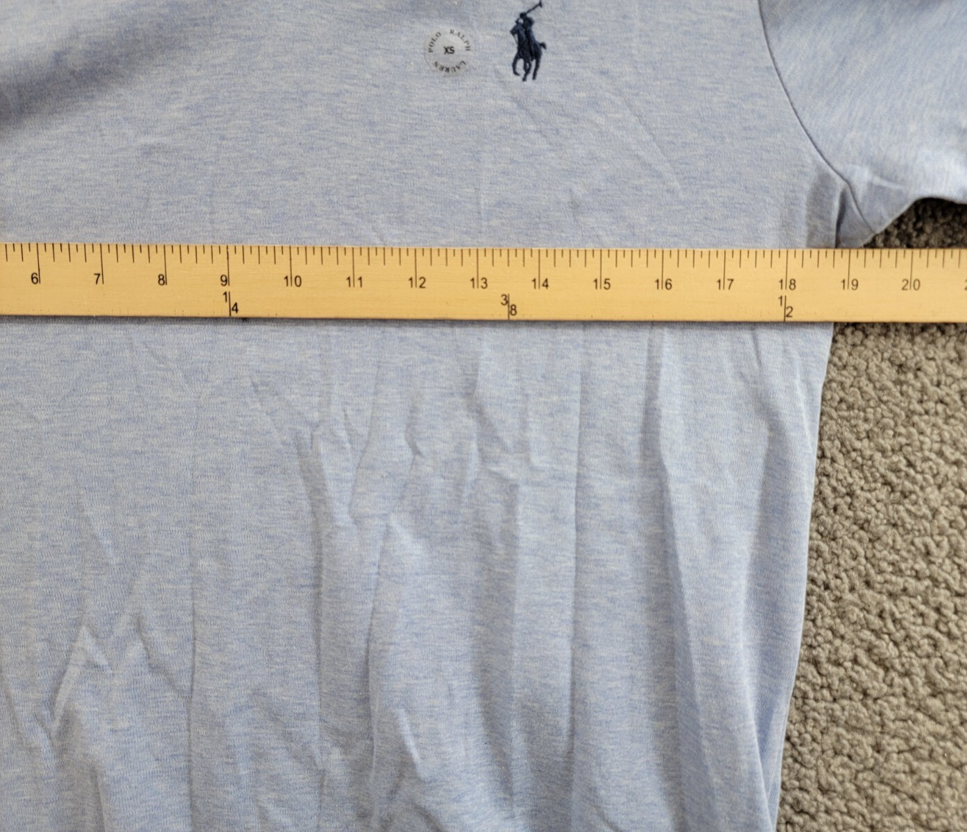 Polo Ralph Lauren Classic-Fit Polo Shirt Men's XS Blue Short Sleeves Pullover~ - Picture 6 of 16