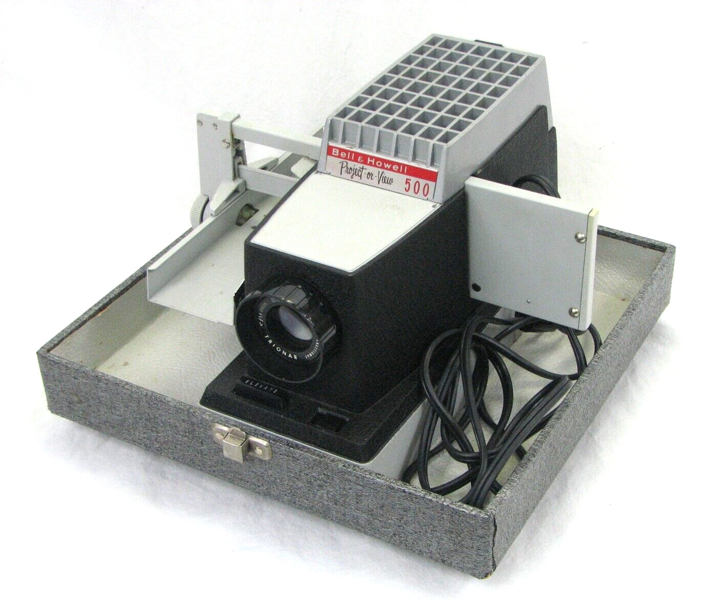 Vintage Bell & Howell PROJECT-OR-VIEW 500 Projector and Case