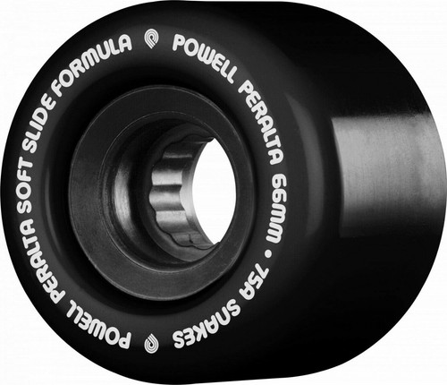 Powell Peralta Snakes 66mm 75A ホワイトウィール Powell Peralta Snakes Skateboard Wheels 66mm 75a 4pk White