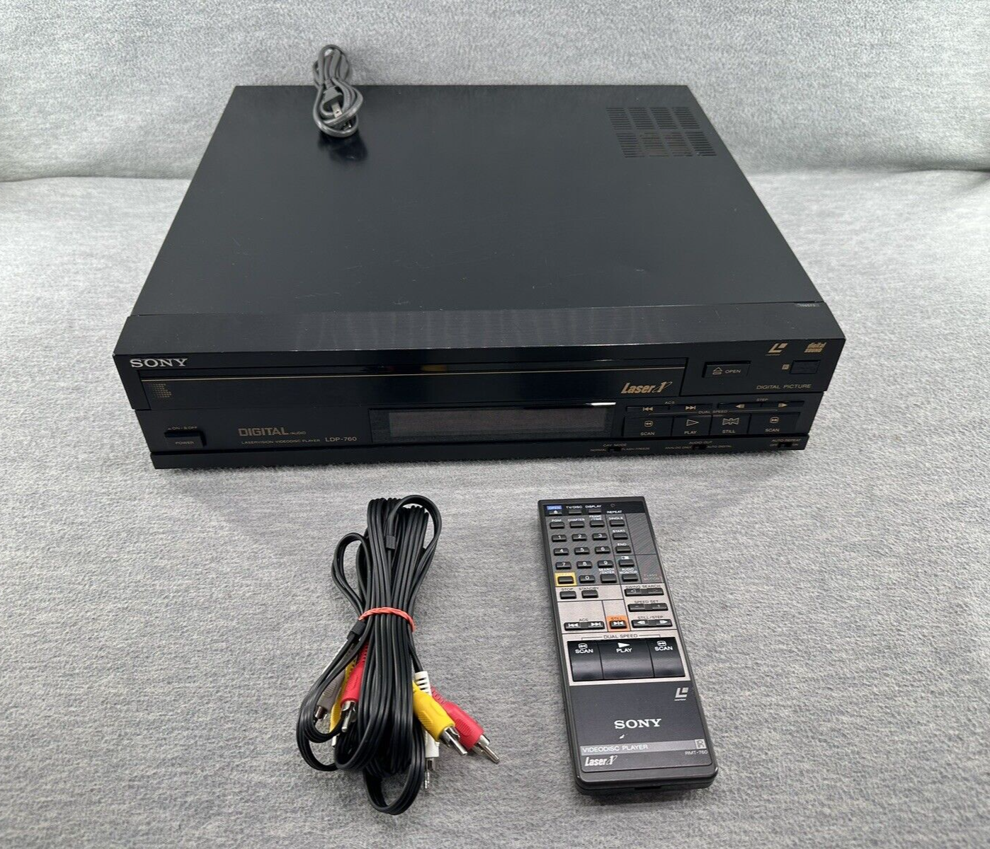 SONY LDP-760 - VINTAGE LASER 1 Vision VideoDisc Player