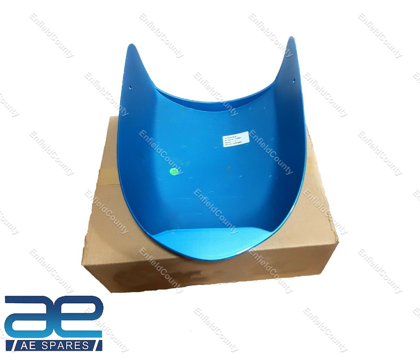 For Royal Enfield Continental GT 650 cc Dual Seat Cowl Ventura Blue 1990435