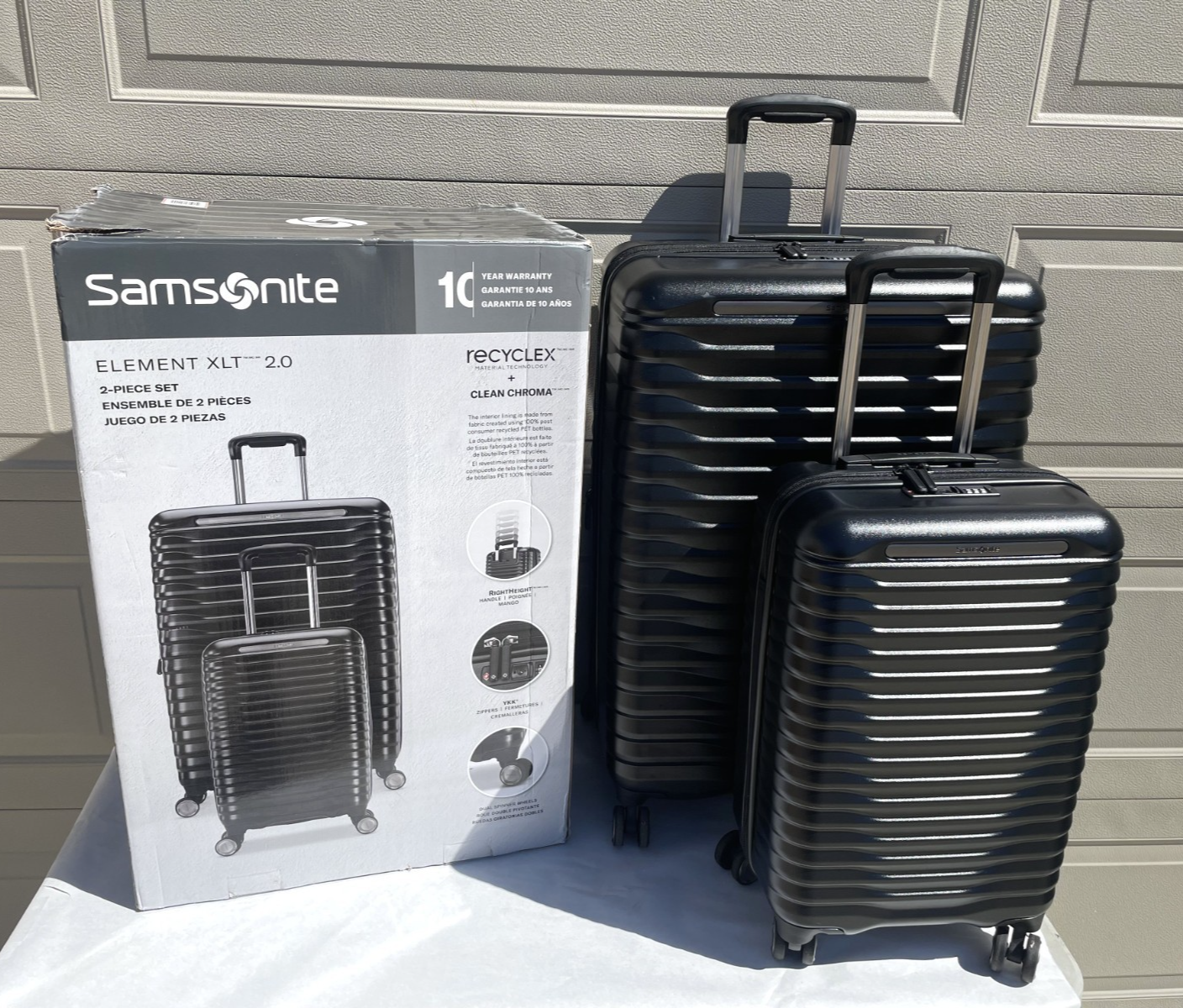 Samsonite Element XLT 2.0 2-Piece Hardside Luggage Set In