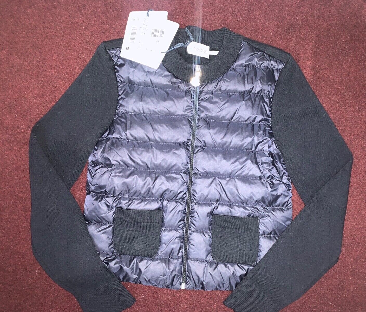Moncler Cardigan jacket with packets Maglia Tricot Size 10A Moncler Cardigan jacket with packets Maglia Tricot Size 10A