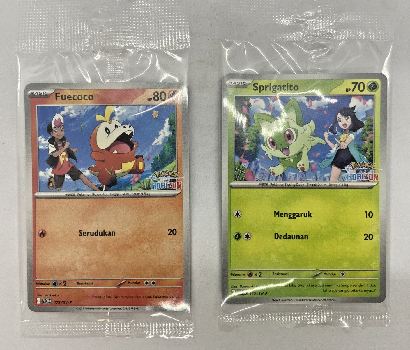 Special Pokemon Indonesia Pokemon Horizon Sprigatito Fuecoco