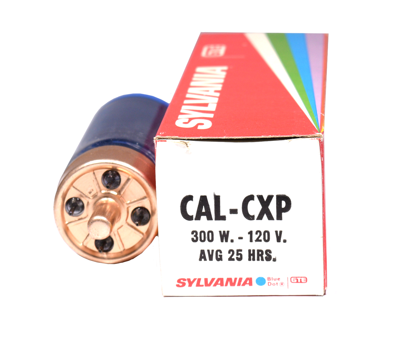 Sylvania - CAL/CXP - PROJECTOR BULB - 300W 120V G17Q T10 MPN# 73320 - NEW (NOS)