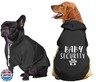 Security Dog Hoodie Puppy Sweater Cold Weather Dog Coats Pet Clothes Hooded Sweatshirt for Small Dogs