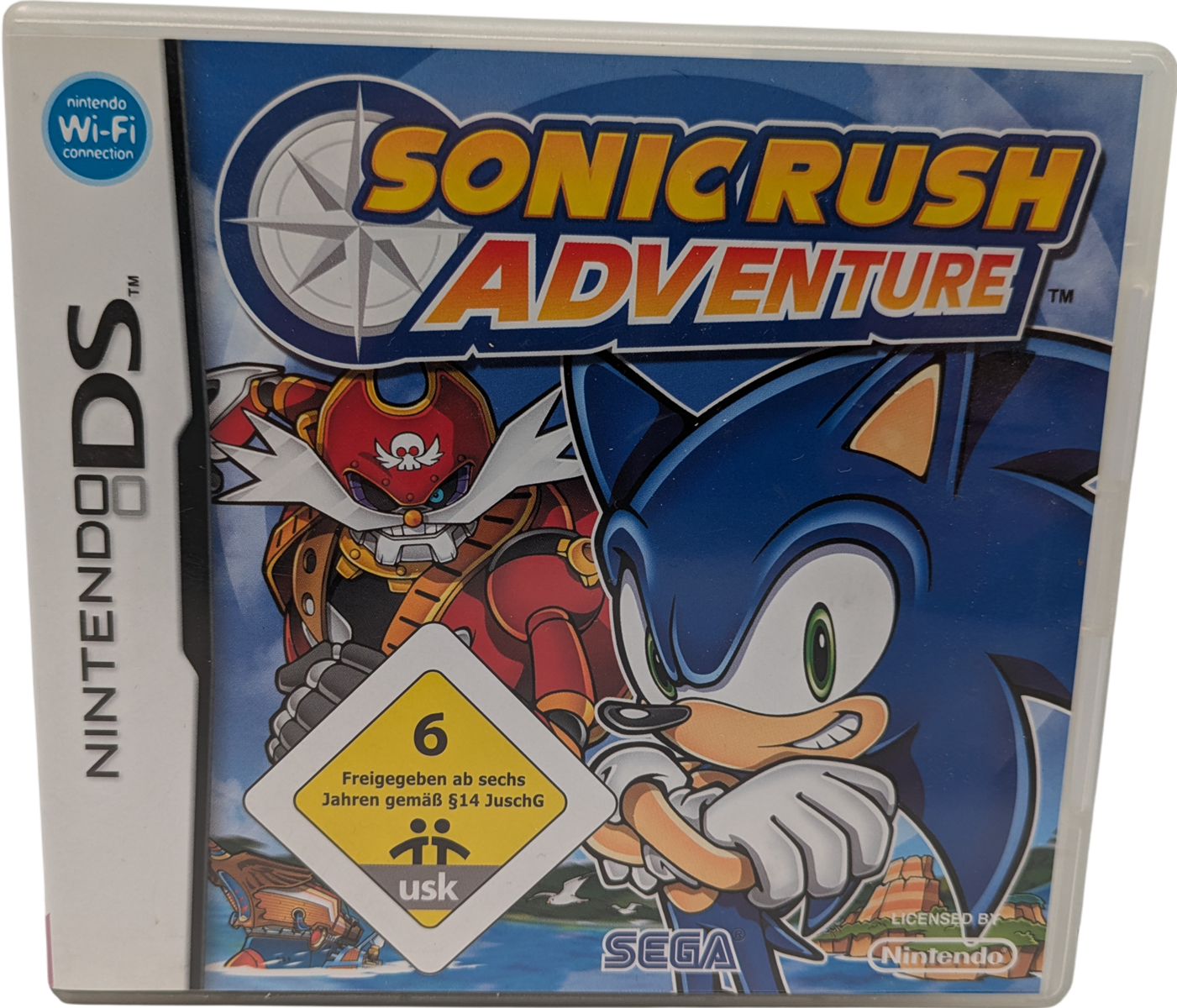 Sonic Rush Adventure - DS Spiel - Guter Zustand