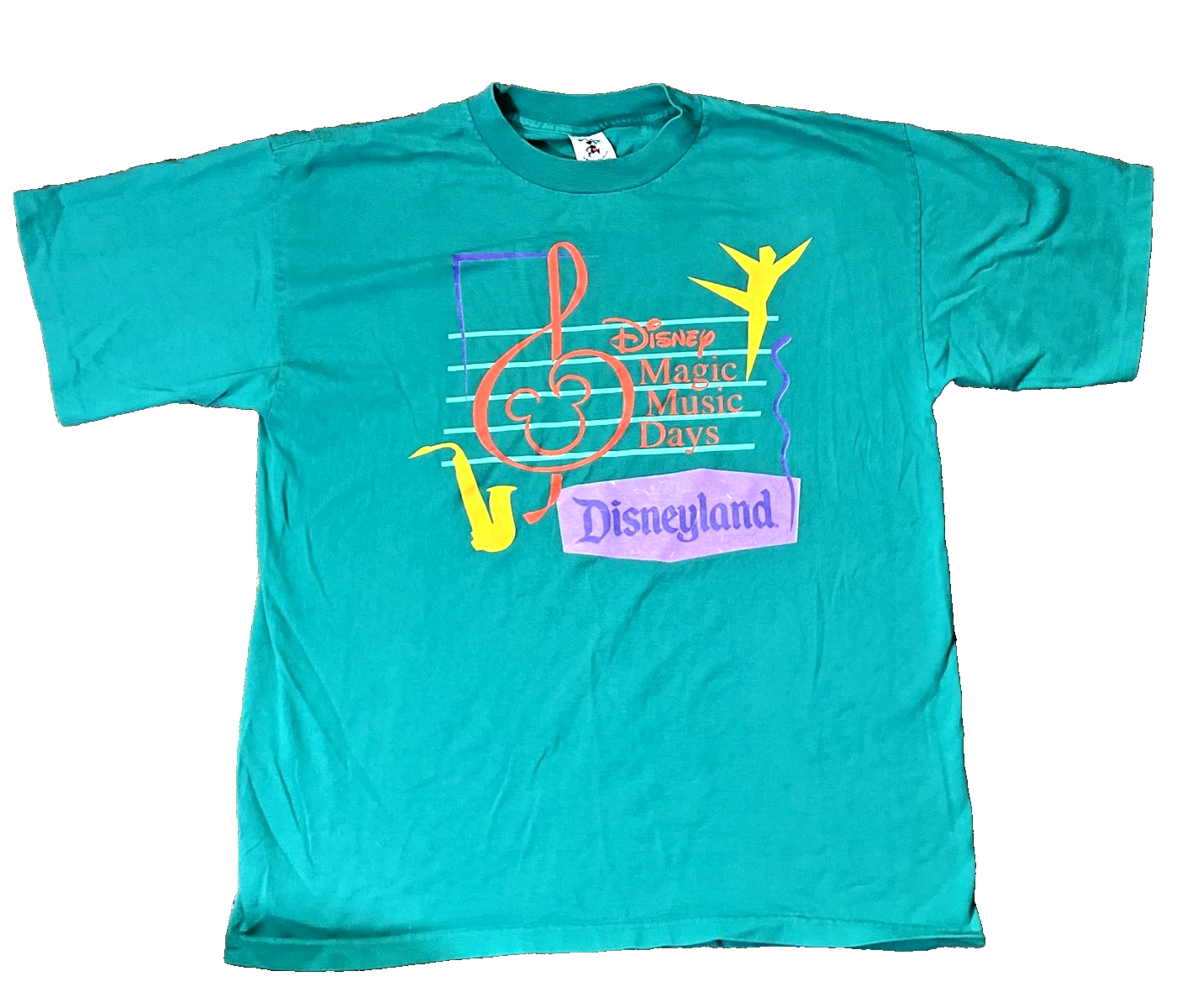 Vintage 90s Single Stitch Disney Magic Music Days T-Shirt Vintage 90s Single Stitch Disney Magic Music Days T-Shirt