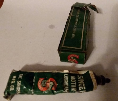 antique Singer motor lubrication