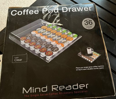 Mind Reader 36 Capacity K-Cup Single Serve Coffee Pod Storage Drawer New In  Box