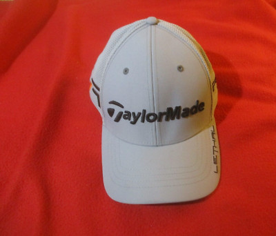 TaylorMade Lethal RBZ Golf Hat Baseball Cap Adult Gray L/XL