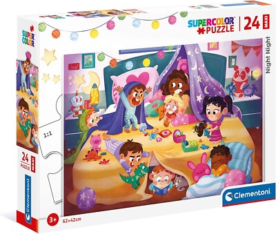 CLEMENTONI - Maxi Puzzle nuit blanche   24 pièces -  - CLE24213