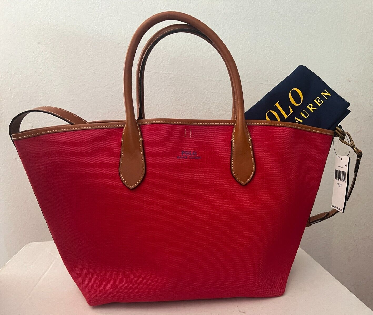 【Polo Ralph Lauren】 PoloPlay コード トート ルビーRuby Polo Play コード トート（トートバッグ）｜POLO RALPH LAUREN