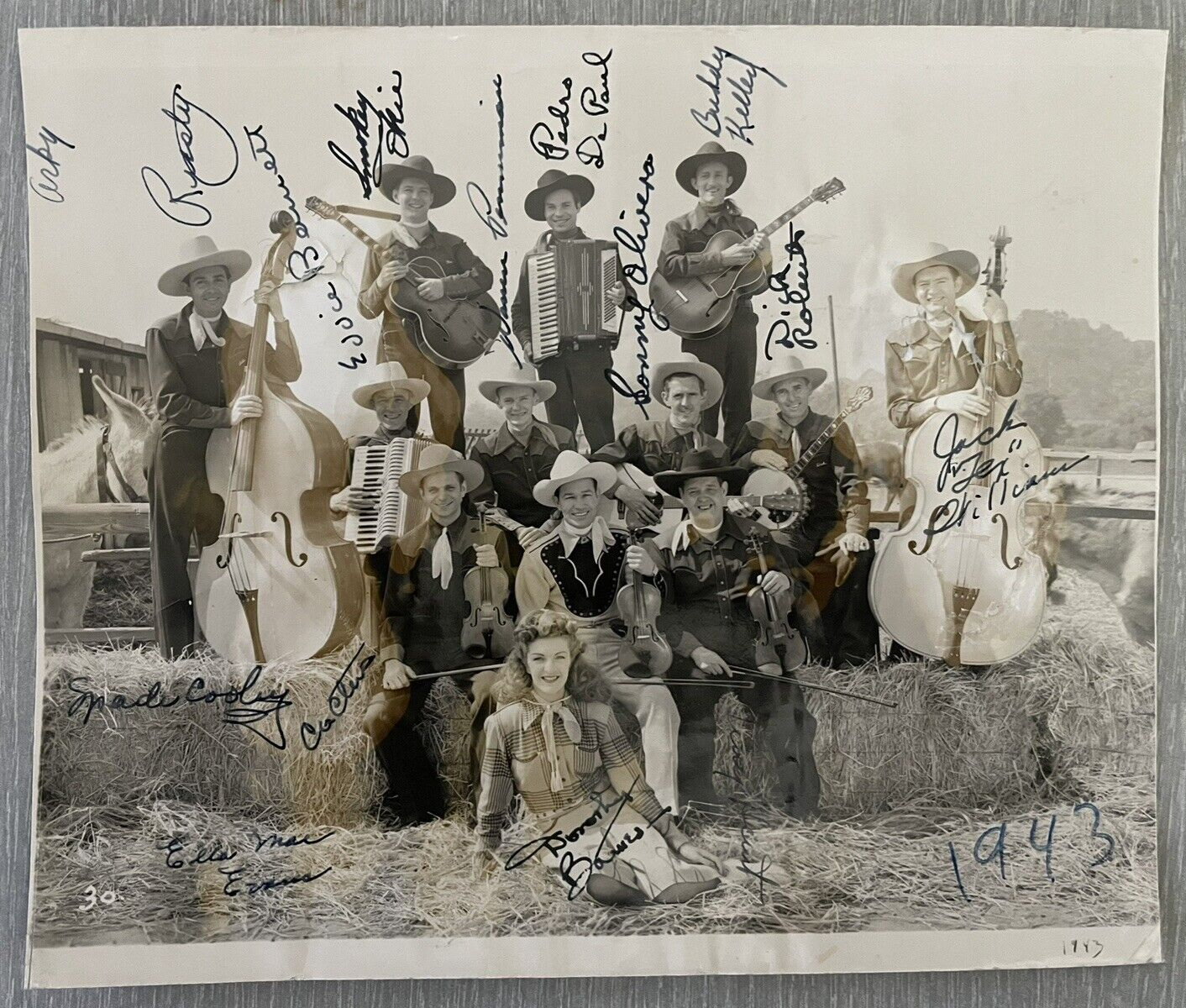 SOF BALLET PHOTOGRAPH サイン入りカード付き Sally Forest Original Signature on Photo Print Card 10x15