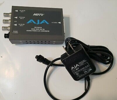AJA HD10AVA Dual Rate Audio/Video to HD-SDI/SD Analog/Digital Mini Converter