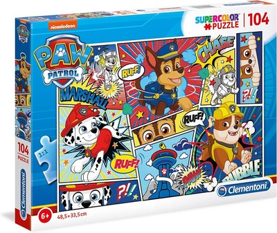 CLEMENTONI, Puzzle 104 pièces La Pat Patrouille, CLE27261