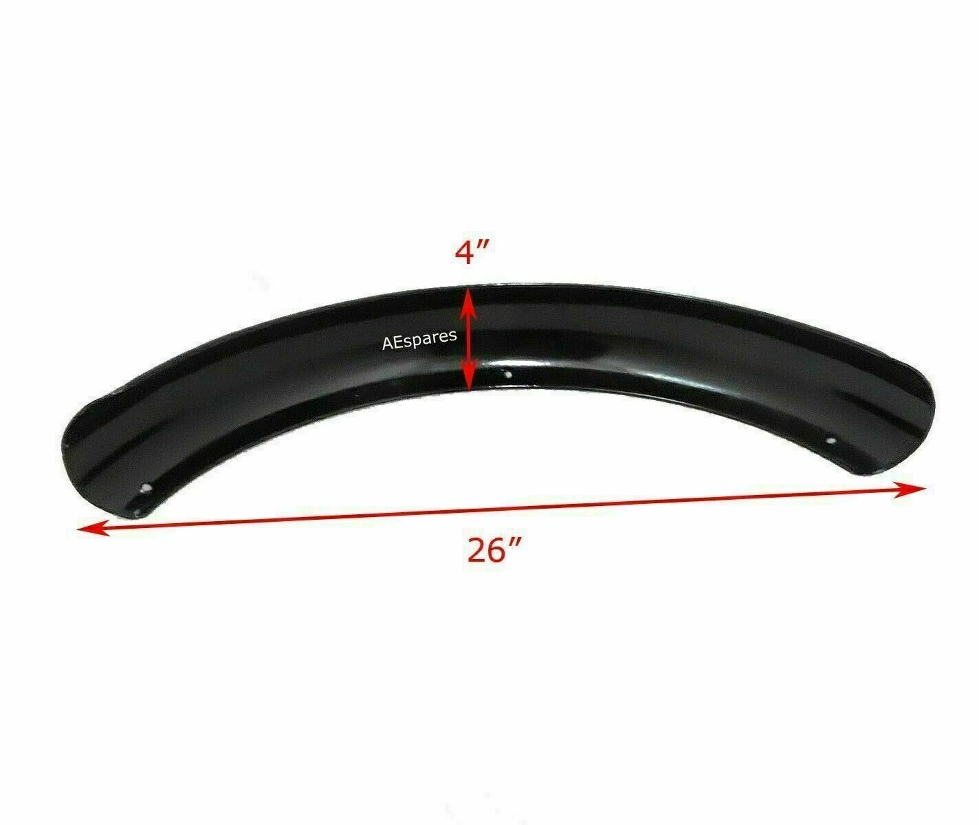 Mudguard Fender Set Front Rear Black For Royal Enfield C5 Classic 500cc EFI 