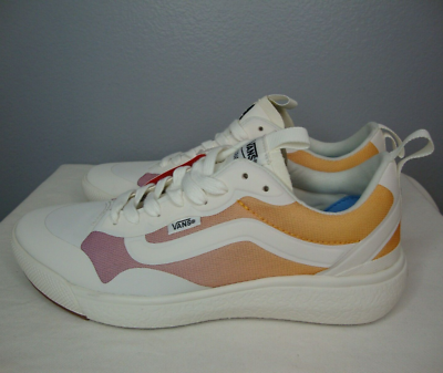 Vans UltraRange EXO Trail Skate Shoes White Women s 8 UltraCush Insole Men s 6.5