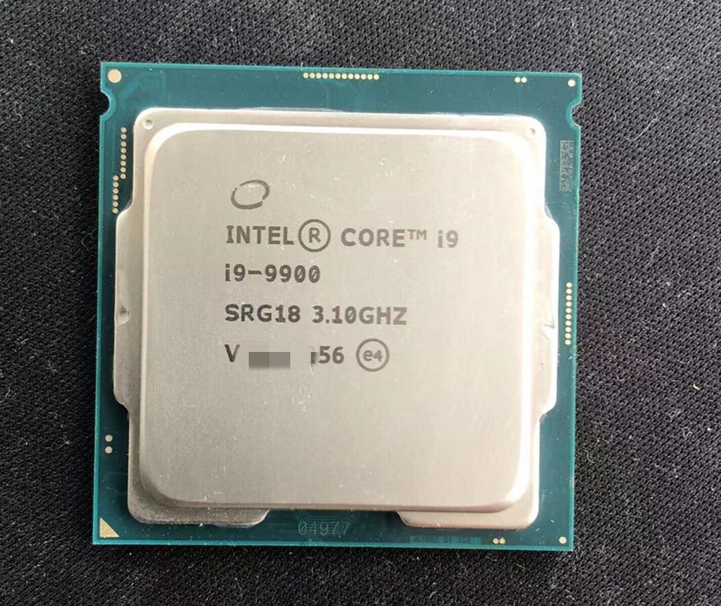 Intel Core i9 9900 3.1GHz 8-Core 16MB SRG18 PROCESSOR Intel Core i9 9900 3.1GHz 8-Core 16MB SRG18 PROCESSOR