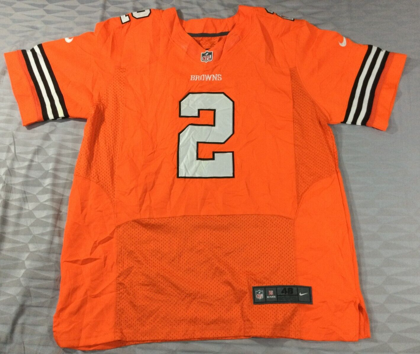 Cleveland Browns Johnny Manziel #2 Football-NFL Nike Jersey