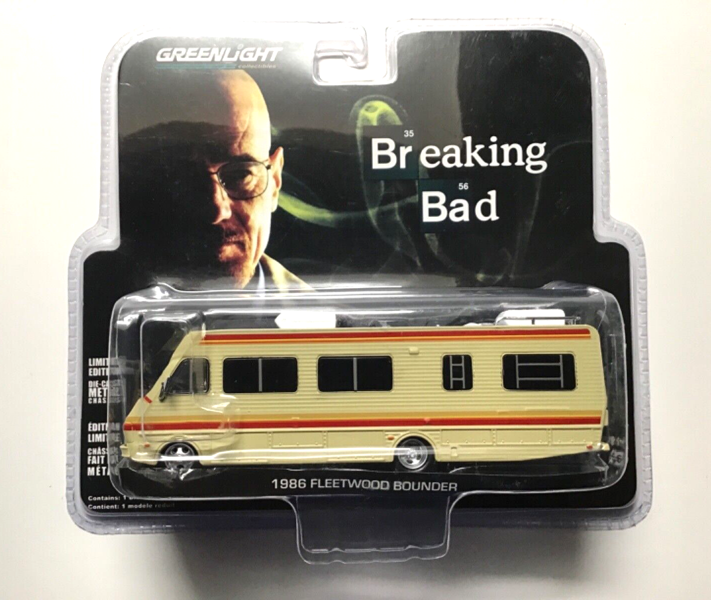 1/64　Breaking Bad 1986 FLEETWOOD BOUNDER GREENLIGHT; BREAKING BAD - 1986 FLEETWOOD BOUNDER 1:64 SCALE