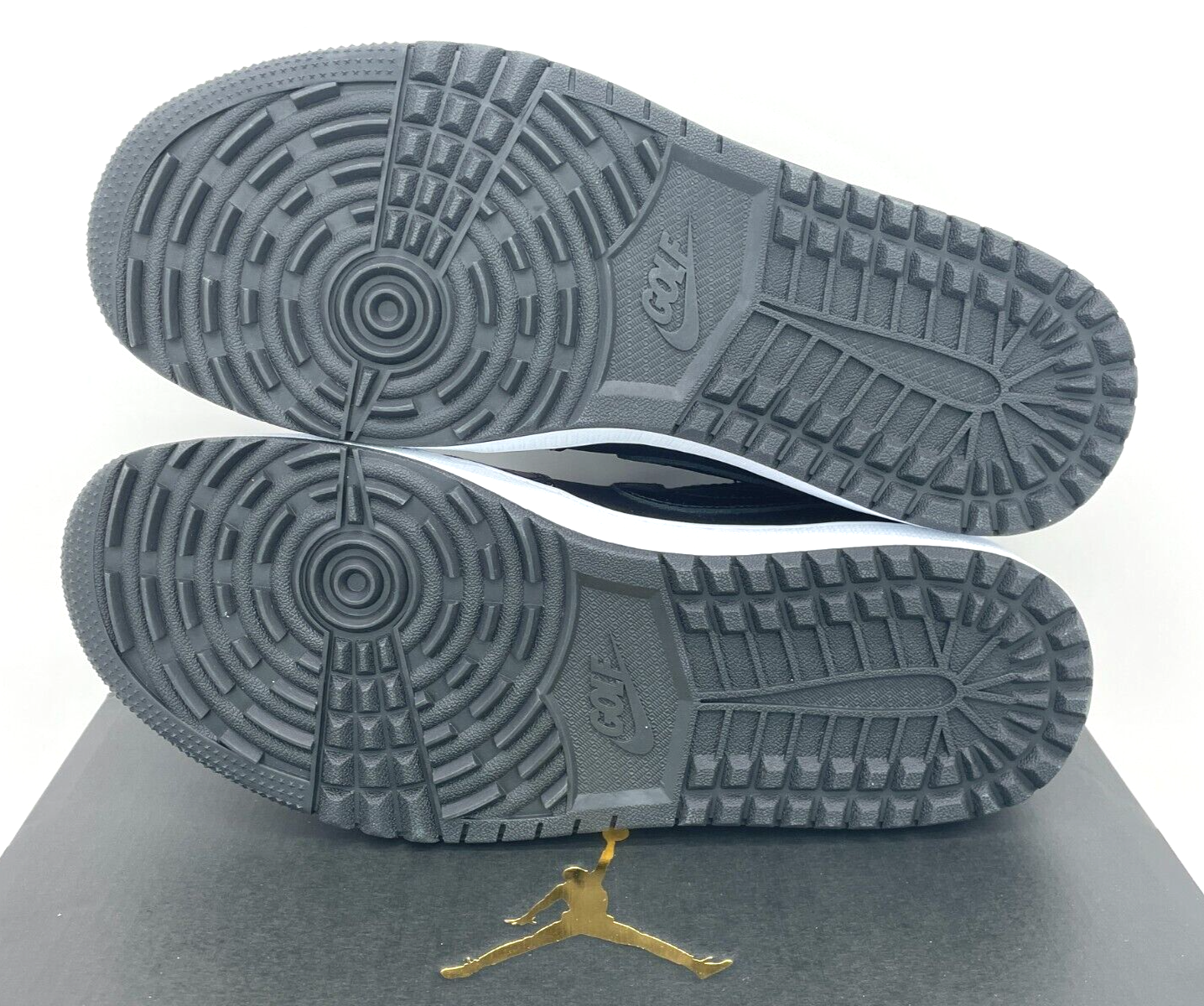 Pre-owned Jordan Nike Air  Retro 1 Low Golf Snake Skin Black Mens Size 11 Brand In Hand