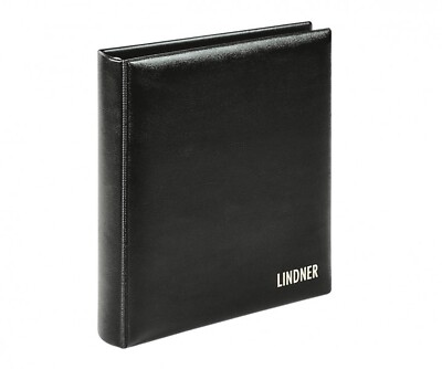 Münzalbum KARAT Schwarz CLASSIC Ringbinder LINDNER 1106Y-S leer
