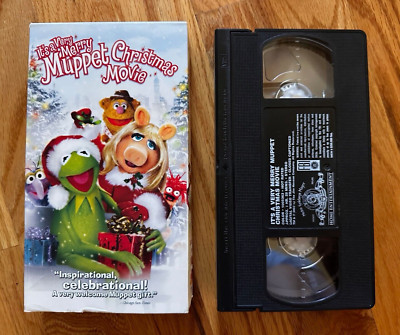 IT's a VERY MERRY MUPPET CHRISTMAS MOVIE VHS - Jim Henson Whoopi Cusack Arquette
