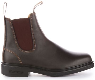 Pre-owned Blundstone 067 Strout Chisel Toe Dress Series Mens Ankle Boot Brown Us 7 - 13