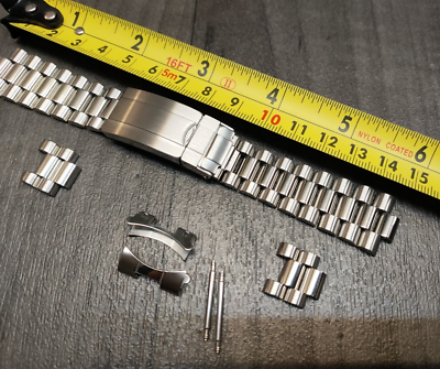 20mm Stainless Steel Strap President Bracelet For Seiko SNKE51 k